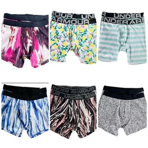Under Armour Mens Tech HEATGEAR  6-inch  2 Pack Boxer Jock Shorts  Underwear - Picture 1 of 24