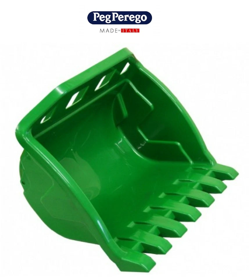 PEG PEREGO PALA Trattore elettrico 12V JOHN DEERE ground force -nuovo-Italia