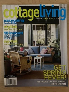 Cottage Living Magazine March 2005 #4 10 Instant Ways To Pamper Your Pet - Picture 1 of 4