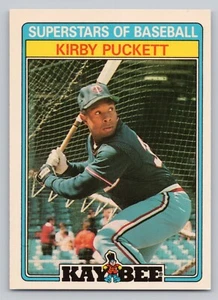 1987 Kirby Puckett Baseball 24 Superstars Topps Kay-Bee Twins Minnesota Hof - Picture 1 of 2