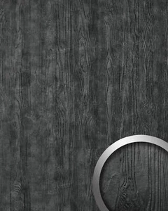 WallFace 24951 DAKOTA CLASSY Black Wandverkleidung mit Natur Dekor seidenmatt an - Picture 1 of 3