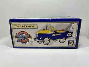 1999 Crown Premiums 1940 NAPA Pedal Cars Tow Truck Bank 1/6 Die-Cast-New In Box - Picture 1 of 9