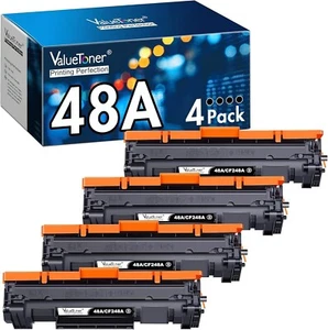 4PK Compatible for HP 48A Toner CF248A LaserJet Pro M15w M16a MFP M28w M28a M29w - Picture 1 of 14