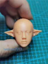 1:18 Elf Beauty Archer Head Sculpt Carved For 3.75" Female Action Figure Body