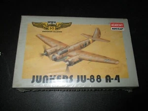 World War II (WWII) airplane - JUNKERS JU-88 A-4 plastic model 50th anniversary - Picture 1 of 6