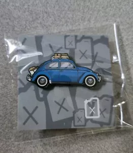 VW Volkswagen Bug Beetle Pin Pinback Enamel PetrolBox Petrol Box Limited Edition - Picture 1 of 3