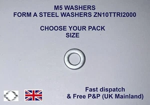 M5 Washers - Picture 1 of 8