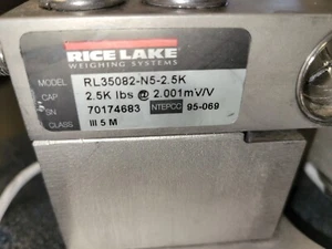 RICE LAKE RL35082-N5-2.5K WTHE   STAGING HOUSING AND 19 FT  OF WIRE CABLE - Picture 1 of 12