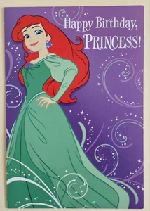 Happy Birthday/Disney PRINCESS Greeting Card/Hallmark (incl. Envelope 5×7") - Picture 1 of 3