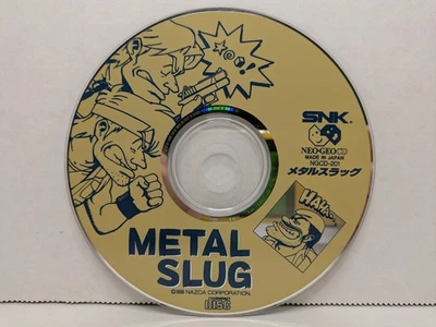 Metal Slug (Neo Geo CD, NGCD, 1996) Disc Only JPN Import US Seller - Image 1 of 2