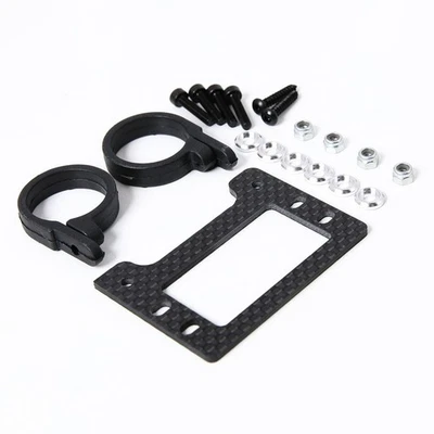 RC Helicopter 600 Carbon Fiber / Metal Tail Servo Mount Tray for Align Trex 600 - Image 1 of 2