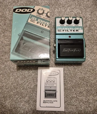 Pedal efecto guitarra filtro sobre DOD FX25B con caja y manual Foto 1 de 4