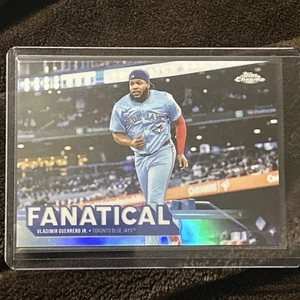2025 Topps Chrome Fanatical Vladimir Guerrero Jr. (#FAN-3) Blue Jays SP NM PF - Picture 1 of 6