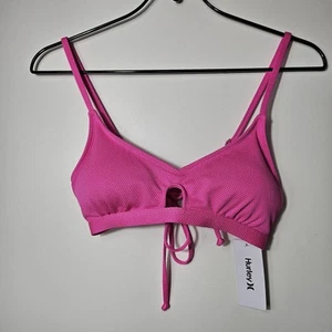 Hurley Fuschia Set da bagno donna rosa set due pezzi copertura moderata taglia XL - Foto 1 di 20