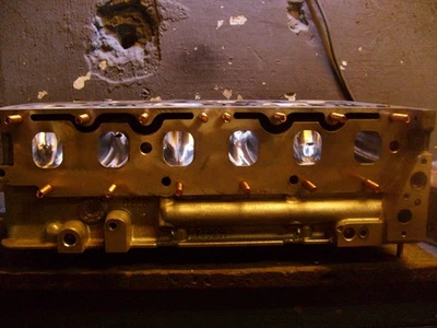 testata cilindro vw 2.8 golf vr6 24v tuning corsa - Immagine 1 di 4