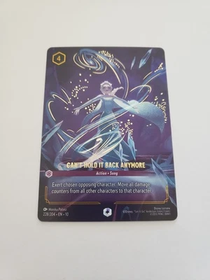 Lorcana - Can't Hold It Back Anymore - Enchanted - 228/204 Whispers in the Well - Image 1 of 2