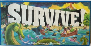 ¡SOBREVIVE! Juego de mesa - Parker Brothers - 1982 - 99% completo - una sola pieza - Imagen 1 de 4