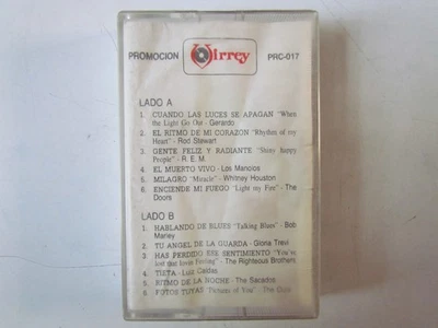 THE CURE / BOB MARLEY / R.EM. - PROMOCION VIIRREY PERU PRC-017- TAPE CASSETTE - Image 1 of 3