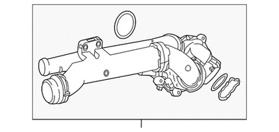 Genuine Mercedes-Benz Thermostat Unit 274-200-31-00 - Изображение 1 из 3