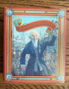 A Christmas Carol Mini Book Running Press Vintage 2000 - Imagen 1 de 4