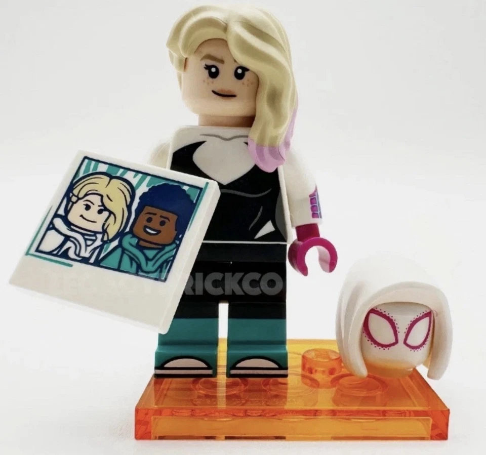 LEGO SPIDER MAN Across the Spider Verse Minifigures 71050 Gwen Stacy Spider Gwen - image 1 of 1