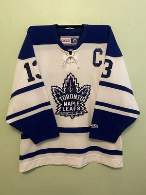 Camiseta deportiva alternativa Mats Sundin Toronto Maple Leafs CCM grande Foto 1 de 3