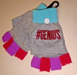 Joe Boxer Girls' Convertible Gloves - #Genius - Picture 1 of 2