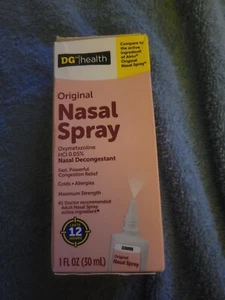 Nasal Spray Decongestant Mist Spray Original 12 Hr. Relief 1 OZ. Sealed - Picture 1 of 3