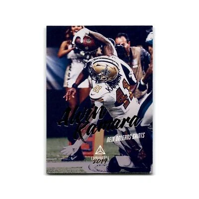 Alvin Kamara 2019 Panini Luminance #52 New Orleans Saints Football Card NM - Image 1 of 3