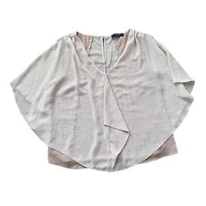 Dorothy Perkins UK Size 18 USA 14 tan colored blouse - Picture 1 of 3