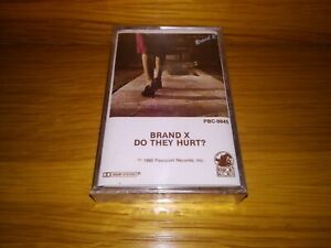 Brand X Do They Hurt? musicassetta cassette sigillata/sealed 1980 PBC-9845 jazz