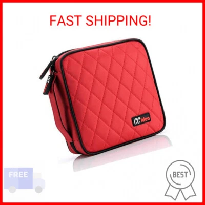 CCidea 40 Capacity CD/DVD Case Holder Portable Disc Wallet Storage Binder Nylon  - Image 1 of 2