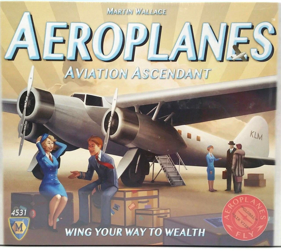 MFG4531 Aeroplanes Aviation Ascendant by Mayfair Games