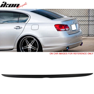 Fits 06-12 Lexus GS300 GS350 GS430 OE Style Rear Trunk Spoiler Wing Unpainted - Imagem 1 de 4