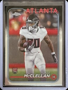 Jase McClellan - Rookie - 2024 Topps Chrome Football #281 - Bild 1 von 1