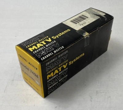 Channel Master MATV Systems Model 7494 Band Pass Filter UHF Band Channel 39 - Image 1 of 4