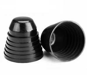 Universal Rubber LED Kit H3C Fog Light Lamp Two Dust Cover Seal Cap Waterproof - Picture 1 of 10