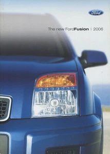 CAR BROCHURE - FORD FUSION - OCTOBER 2005 - Picture 1 of 1