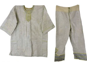 Traje Hausa Boubou con Pantalones Nigeria - Imagen 1 de 5
