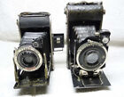 TWO Antique German Bellows Cameras- Ihagee & Agfa PB-20 Plenax. Collectible