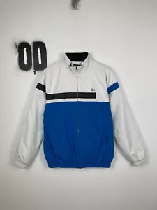 Lacoste Sport Track Jacket Blue And White Size L - Picture 1 of 11