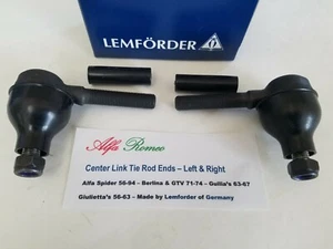 Juego de extremos de enlace central de dirección Alfa Romeo (2) Lemquire Spider-GTV-Berlina - Imagen 1 de 6