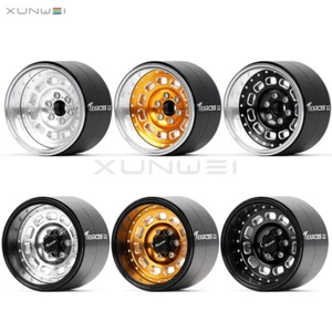 2.2" Beadlock Offset -5/-15mm Wheel Rim for RC Axial SCX10 KM RR10 TRX4 Crawler - Picture 1 of 75