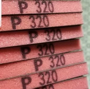20 Pcs Ultra FineSanding Sponge (320 Grit) 4-3/4"x 3-3/4" x 1/2" - Picture 1 of 3