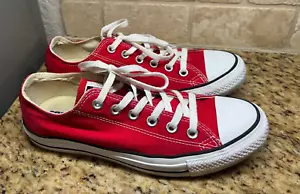 Converse Chuck Taylor All Star Red Women’s Size 9 , - Picture 1 of 8