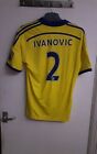 Chelsea Fc 14 15 Away Shirt Ivanovic Bnwot Uk M