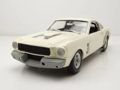 Shelby Ford Mustang GT350R Prototype 1965 Bianco Modellino 1:18 Acme - Immagine 1 di 4