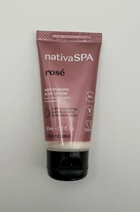 Nativa SPA Rose Replenishing Body Lotion 1oz/30mL TRAVEL SZ SEALED NEW - Picture 1 of 3