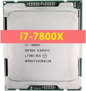 Intel Core i7-7800X SR3L4 six-core 3.50GHz LGA2066 Socket 6 CPU processor - Picture 1 of 1