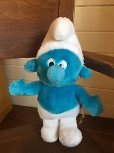 Vintage Ganz Bros 12” Smurf Peyo 1981 Wallance Berrie & Co - Bild 1 von 8